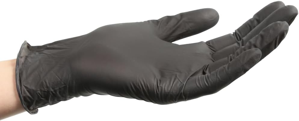ForPro Expert SoftGuard Disposable Nitrile Gloves 4 Mil Medium 100 Count