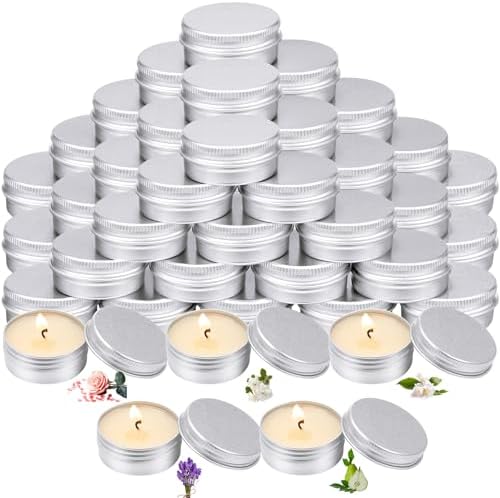 MTLEE 50 Pcs Romantic Scented Candles Gift Set