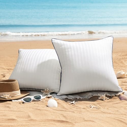 Phantoscope Waterproof Outdoor Pillow Inserts - Pack of 4 18x18 Inch