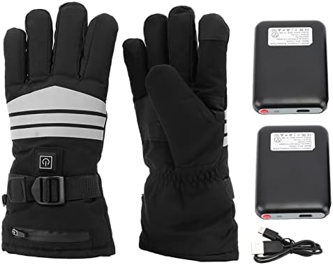 Pilipane Heated Touchscreen Gloves with Battery