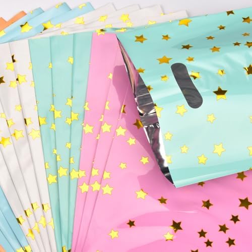 ZGORENDZ 40 Pcs Metallic Gift Bags for Party Favors