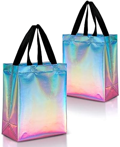 Nush Nush Gradient Bags Medium Set of 12 Aqua to Pink Reusable