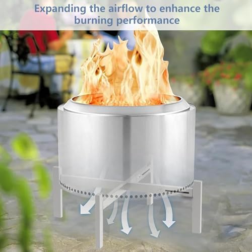 Adjustable Fire Pit Stand For Solo Stove Fire Pits