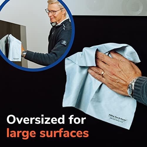 Elite Tech Gear 4 Pack Microfiber Cloth Set