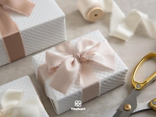 Vitalizart 1 Inch x 15 Yard Gift Wrap Ribbon