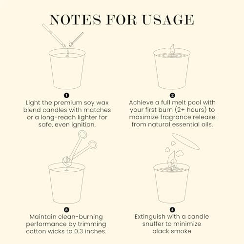 MSENSE Natural Soy Candle Bamboo Stream 166 Oz