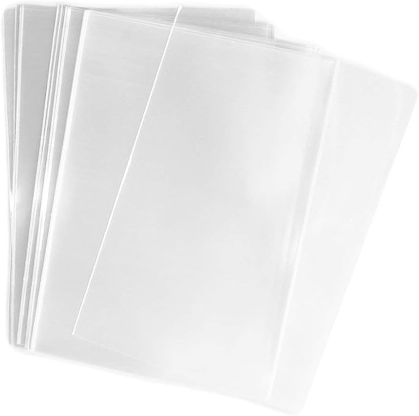 200 Pcs 4x6 Clear Cellophane Bags for Bakery Gifts