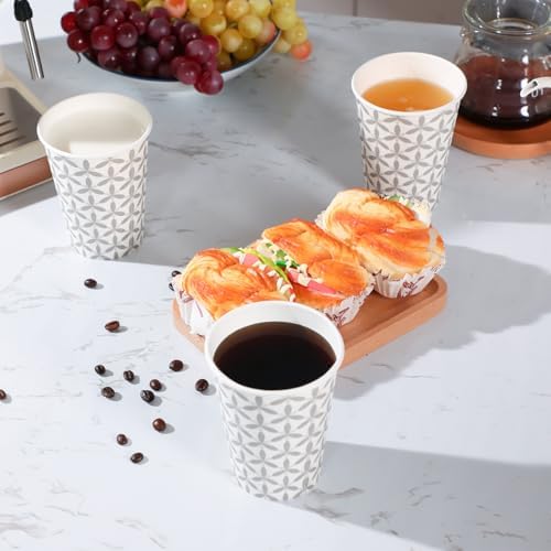 Lamosi 180 Pack 16 oz Coffee Cups Leakproof Disposable