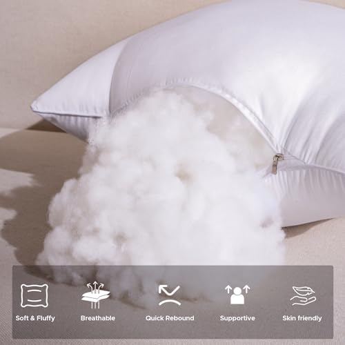 18x18 Waterproof Pillow Inserts Set of 4