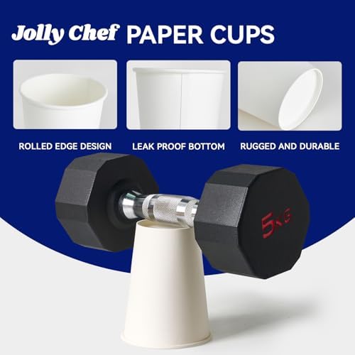 JOLLY CHEF 200 Count 12 Oz Coffee Cups
