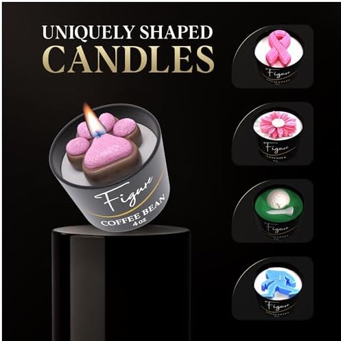 All Natural Coffee Scented Candle for Dogs Cats