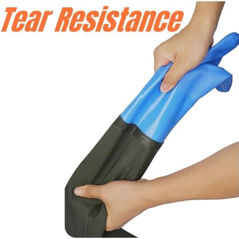 Qilerongrong Long Arm Waterproof Rubber Gloves for Household and Outdoor Use