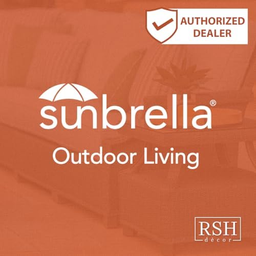 RSH Decor Sunbrella Square Throw Pillow Set of 2 24x24