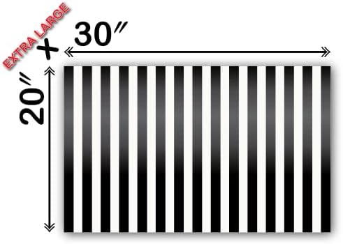 Flexicore Packaging Black Striped Gift Wrap Tissue Paper