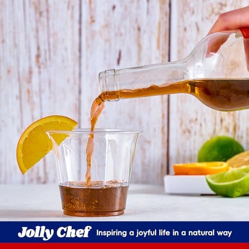 JOLLY CHEF 9 Oz Clear Plastic Cups 600 Pack