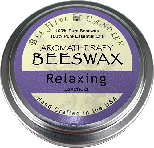 Relaxing Aromatherapy Beeswax Travel Tin 6oz