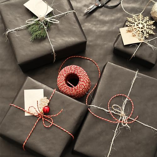 PINWATT 1000 Sheets 20x15 Gift Wrapping Tissue Paper Bulk Black