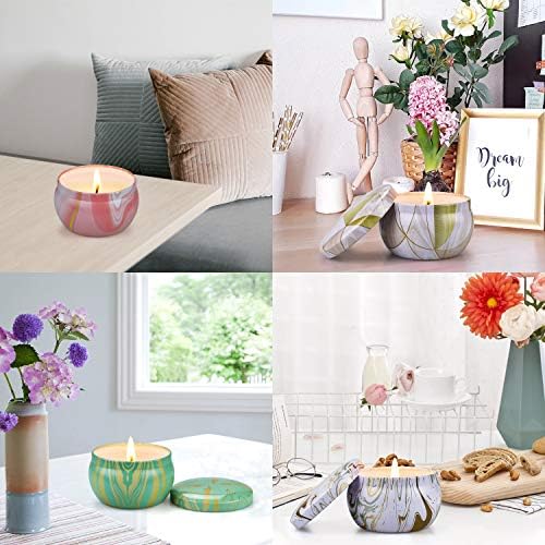 6 Pack Scented Candles Gift Set for Home Aromatherapy