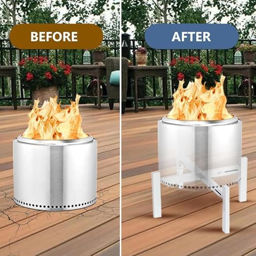 Adjustable Fire Pit Stand For Solo Stove Fire Pits