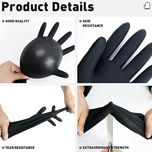 ThxToms Chemical Resistant Latex Gloves 5 Pairs