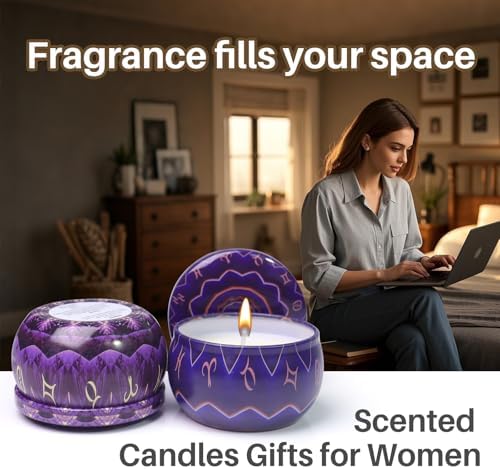 12 Pack Constellation Scented Candles Gift Set