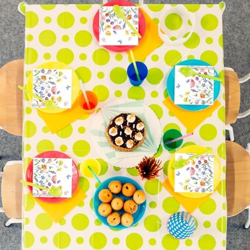 50 Count Wild Flowers Decorative Napkins for Parties