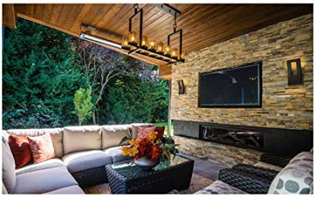 Infratech SL Series 635 Inch 4000W Silver Outdoor Heater