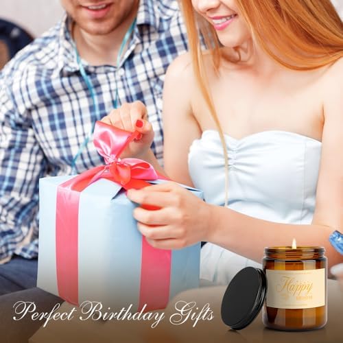 Happy Birthday Scented Candles for Women Men