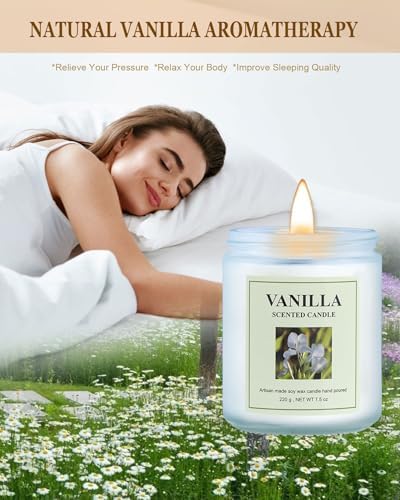 Lavender Sage Citronella Aromatherapy Candle Set 4 Pack