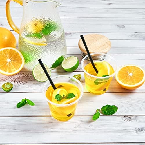 Lilymicky 300 Pack 9 Oz Clear Plastic Cups for Parties