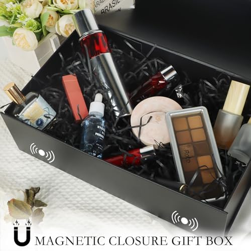 LFBOX Black Magnetic Gift Box 138x83x44 in 1 Pack
