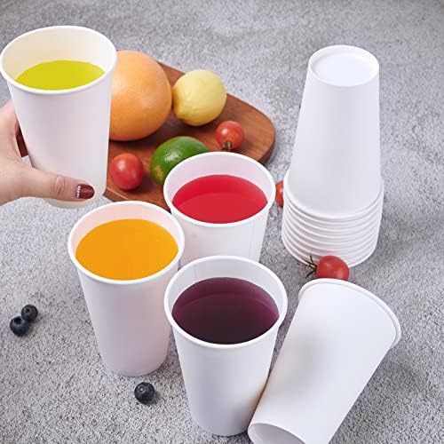 LITOPAK 210 Pack 16 oz Disposable Coffee Cups