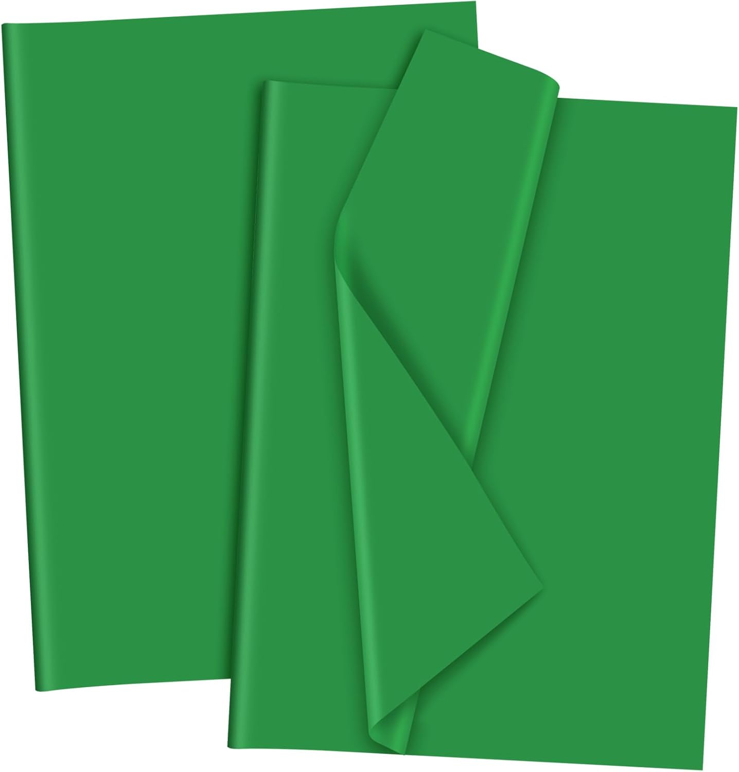 Bouiexye 120 Sheet Green Tissue Paper for Wrapping and Crafting