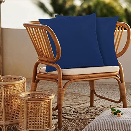 idee-home Outdoor Pillows Set of 2 Waterproof 18x18 inch