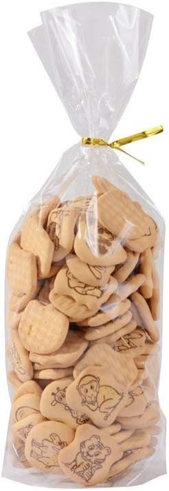 200 Pcs 4x6 Clear Cellophane Bags for Bakery Gifts