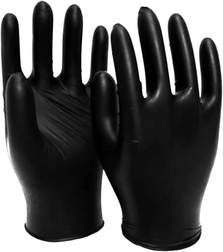 InkBed Nitrile Gloves 5 Mil Textured Chemical Resistant