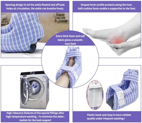 Ehucon Heel Protector Pillow Cushion for Pressure Sores