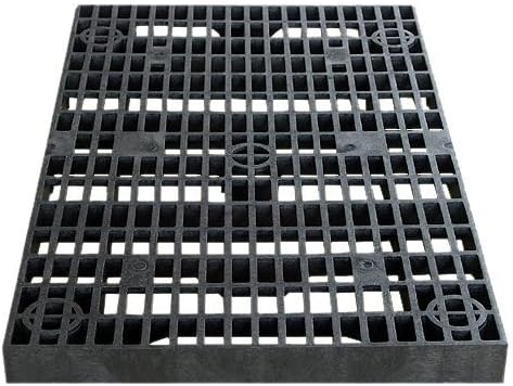 24x48 Inch Heavy Duty Fountain Basin Grate - Black Rustproof Cuttable