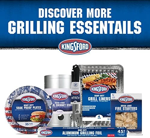 Kingsford Heavy Duty Soak Proof Plates 35 Count American Flag