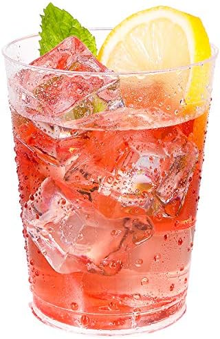 JOLLY CHEF 10 Oz Clear Disposable Cups 50 Pack