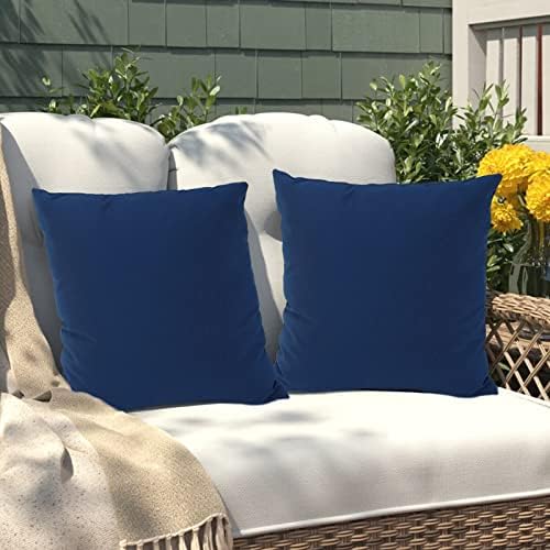 idee-home Outdoor Pillows Set of 2 Waterproof 18x18 inch