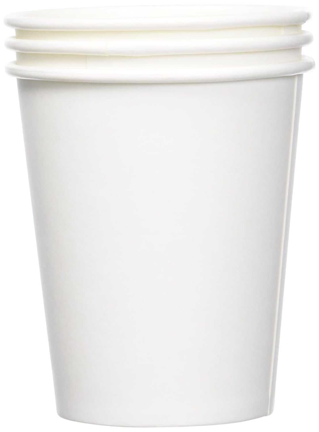 Amazon Basics 8 oz Paper Coffee Cups 1000 Count Pack of 1 White