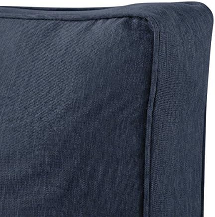 Classic Accessories Water-Resistant 19x19x3 Inch Square Seat Cushion Cover