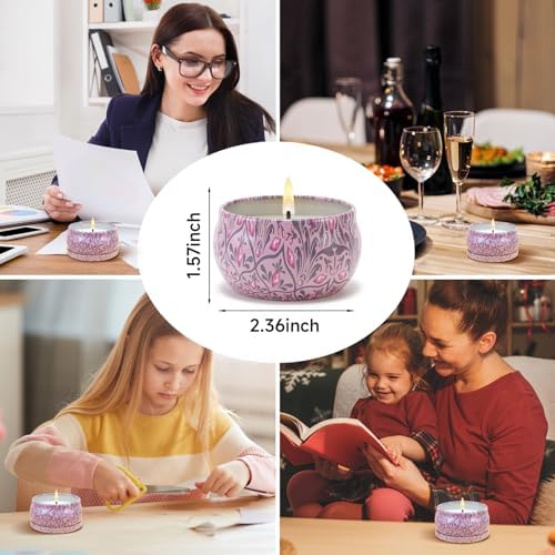 AGOL 3 Pack Aromatherapy Candles for Women