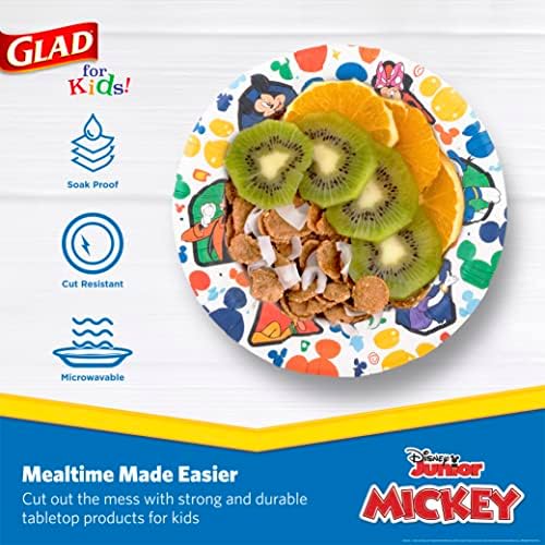 Glad for Kids Disney Mickey Friends Bowls - 12 Ounce 40 Count