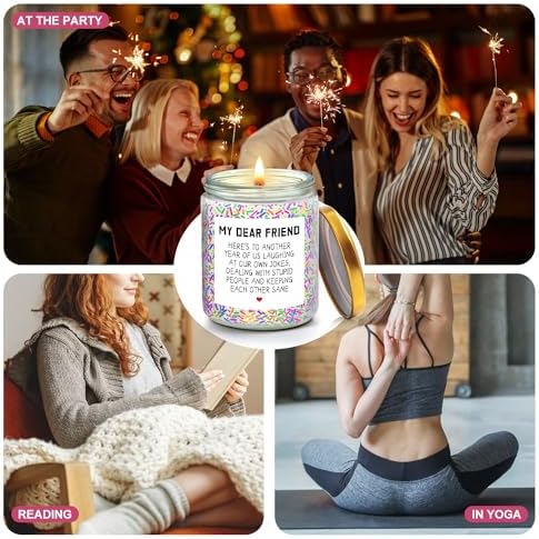 Birthday Candles for Women with Sprinkles