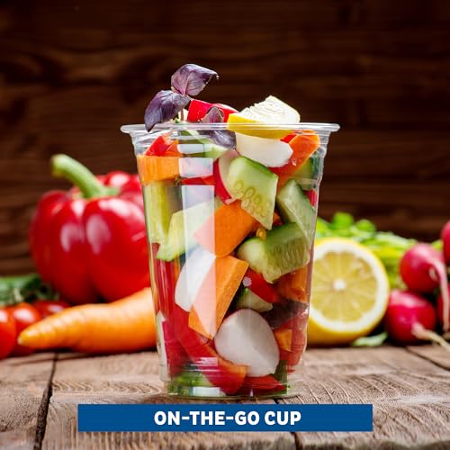 Freshware 16 Oz Clear Disposable Cups 100 Count