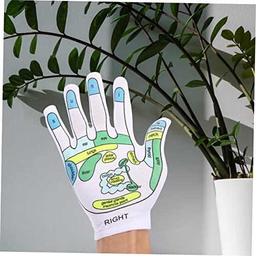 Homoyoyo Reflexology Gloves with Pressure Points