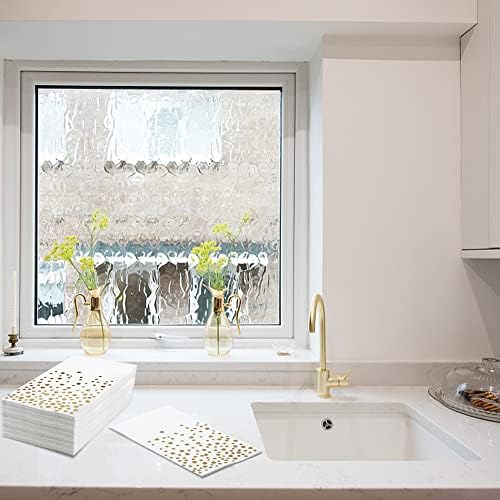 Gold Foil Napkins Pack of 120 for Weddings and Parties