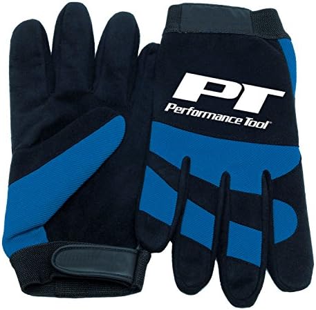 Performance Tool Mechanics Gloves W88998 Blue Small